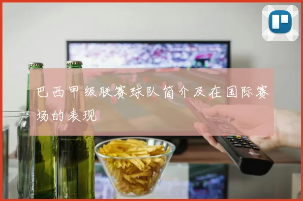 巴西甲级联赛球队简介及在国际赛场的表现